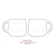 Vida Ceramic Mug 15oz | https://www.bestnamebadges.com