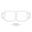 Vida Ceramic Mug 15oz | https://www.bestnamebadges.com