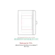 FSC® Mix 5" x 7" Vienna Hard Bound Journal | https://www.bestnamebadges.com