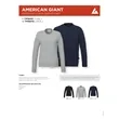 American Giant Everyday Crew Sweatshirt - Men's | https://www.bestnamebadges.com