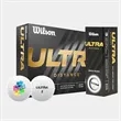 Wilson Ultra Ultimate Distance Golf Ball with Custom Imprint | https://www.bestnamebadges.com