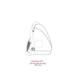 Sling Shot Sling Backpack | https://www.bestnamebadges.com