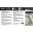 Karst Pocket Stone Paper Notebook | https://www.bestnamebadges.com