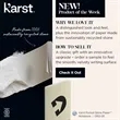 Karst Pocket Stone Paper Notebook | https://www.bestnamebadges.com