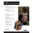 NBN Recycled Utility Insulated Backpack | https://www.bestnamebadges.com
