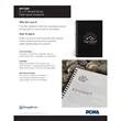 5' x 7' Mineral Stone Field Spiral Notebook | https://www.bestnamebadges.com