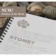 5' x 7' Mineral Stone Field Spiral Notebook | https://www.bestnamebadges.com