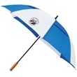 58" Recycled Golf Umbrella | https://www.bestnamebadges.com