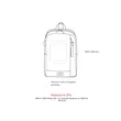 NBN Whitby Slim 15" Computer Backpack w/ USB Port | https://www.bestnamebadges.com