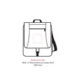 Verona Vertical 15" Computer Briefcase | https://www.bestnamebadges.com