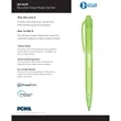 Recycled Ocean Plastic Gel Pen | https://www.bestnamebadges.com