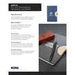 5.5" x 8.5" Kaya Bamboo Trim Journal | https://www.bestnamebadges.com