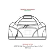 High Sierra® 24" Crunk Cross Sport Duffel Bag | https://www.bestnamebadges.com