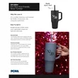 Erie 30oz Straw Mug | https://www.bestnamebadges.com