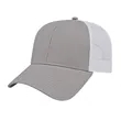 Cap America Two-Tone Trucker Mesh Back Cap | https://www.bestnamebadges.com