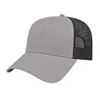 Cap America Two-Tone Trucker Mesh Back Cap | https://www.bestnamebadges.com