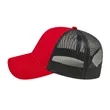 Cap America Two-Tone Trucker Mesh Back Cap | https://www.bestnamebadges.com