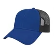 Cap America Two-Tone Trucker Mesh Back Cap | https://www.bestnamebadges.com