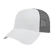 Cap America Two-Tone Trucker Mesh Back Cap | https://www.bestnamebadges.com