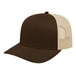Cap America Poly/Cotton Trucker Mesh Back Cap | https://www.bestnamebadges.com