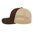 Cap America Poly/Cotton Trucker Mesh Back Cap | https://www.bestnamebadges.com