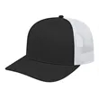 Cap America Poly/Cotton Trucker Mesh Back Cap | https://www.bestnamebadges.com