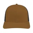 Cap America Poly/Cotton Trucker Mesh Back Cap | https://www.bestnamebadges.com