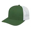 Cap America Poly/Cotton Trucker Mesh Back Cap | https://www.bestnamebadges.com