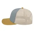 Cap America Poly/Cotton Trucker Mesh Back Cap | https://www.bestnamebadges.com