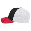 Cap America Trucker Mesh Back Cap | https://www.bestnamebadges.com