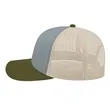 Cap America Poly/Cotton Trucker Mesh Back Cap | https://www.bestnamebadges.com