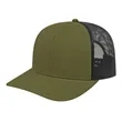 Cap America Poly/Cotton Trucker Mesh Back Cap | https://www.bestnamebadges.com