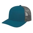 Cap America Poly/Cotton Trucker Mesh Back Cap | https://www.bestnamebadges.com