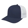 Cap America Poly/Cotton Trucker Mesh Back Cap | https://www.bestnamebadges.com