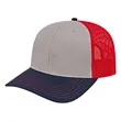 Cap America Trucker Mesh Back Cap | https://www.bestnamebadges.com