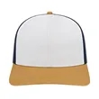 Cap America Poly/Cotton Trucker Mesh Back Cap | https://www.bestnamebadges.com
