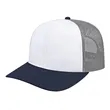 Cap America Poly/Cotton Trucker Mesh Back Cap | https://www.bestnamebadges.com