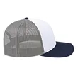 Cap America Poly/Cotton Trucker Mesh Back Cap | https://www.bestnamebadges.com