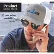 Cap America Premium Trucker Mesh Back Cap | https://www.bestnamebadges.com