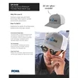 Cap America Premium Trucker Mesh Back Cap | https://www.bestnamebadges.com