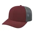 Cap America Premium Trucker Mesh Back Cap | https://www.bestnamebadges.com
