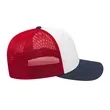 Cap America Premium Trucker Mesh Back Cap | https://www.bestnamebadges.com