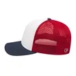 Cap America Premium Trucker Mesh Back Cap | https://www.bestnamebadges.com