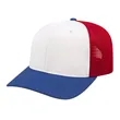 Cap America Premium Trucker Mesh Back Cap | https://www.bestnamebadges.com