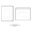 FSC® Mix Manhattan Writing Pad | https://www.bestnamebadges.com