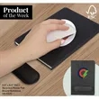 5.5" x 8.5" FSC® Recycled Mouse Pad Bound Notebook | https://www.bestnamebadges.com