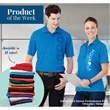 Men's DADE Short Sleeve Polo | https://www.bestnamebadges.com