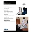 Strideline Saver Full Sublimation Socks | https://www.bestnamebadges.com