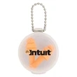 Silicone Earplug Keychain | https://www.bestnamebadges.com