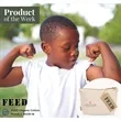 FEED Organic Cotton Pouch | https://www.bestnamebadges.com